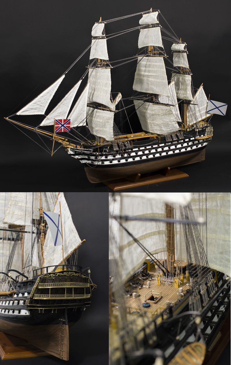 Сборные модели старинных кораблей парусников